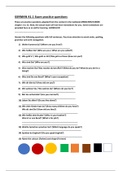 German A1.1 practice exam questions