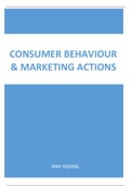 Summary (Entire Course): CM2062 Consumer Behaviour & Marketing Action