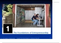 The Foundations of Entrepeneurship