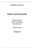 Export a practical guide - Chapter 9
