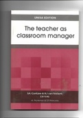 TEACHER AS A MANAGER