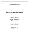 Export a practical guide - Chapter 12