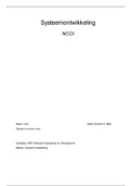 Moduleopdracht Systeemontwikkeling ( NCOI )