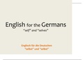 German to English - Self and Selves
