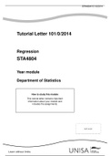 STA4804: Assignments_2014: Tutorial 101_2014
