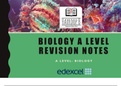 A level Edexcel Biology B (2015) Entire set of Revision notes (All units)