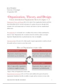 Organization, Theory, and Design