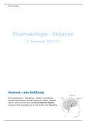 Pharmakologie (Hormone, Schilddrüse, Antibiotika, Pharmaka mit Wirkungen auf die Magenfunktion) 