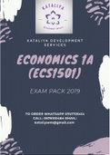 ECS1501 EXAM PACK 2019