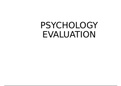 Memory- Theories and Models Evaluation