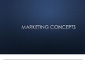 Marketing and its concepts