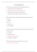 Chamberlain NR 283 Quiz 5 / Chamberlain NR283 Pathophysiology Quiz 5 (2019, Latest ) (Verified Answers by GOLD rated Expert, Download to Score A)