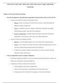 NR341 Exam 1 Study Guide, NR341 Exam 2 Study Guide, NR341 Exam 3 Study Guide (Latest): Complex Adult Health: Chamberlain