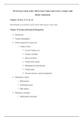 NR 341 Exam 3 Study Guide / NR341 Exam 3 Study Guide (Latest): Complex Adult Health: Chamberlain