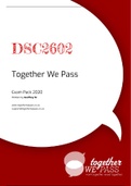 DSC2602 Exam Pack 2020