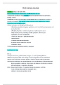NR 509 Final Exam Study Guide, NR 509 Midterm Exam Study Guide ( 2020, Latest): Chamberlain College of Nursing (Latest versions, download to score A)