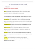 NR 509 Midterm Exam Study Guide (Latest): Chamberlain College of Nursing(This is the latest version, download to score-A)