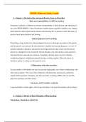 NR508 Week 4 Midterm Study Guide / NR 508 Week 4 Midterm Study Guide (2020): Chamberlain College of Nursing(This is the latest version, download to score A)