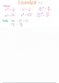 Numbers 2 - Indices and Surds