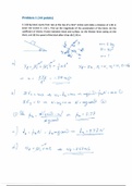 Physics Mechanics Solved Exam 2