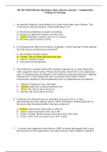 NR 305 HESI Review Questions with Answers (Latest) - Chamberlain College of Nursing(Verified answers, download to score A)