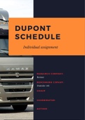 Individual assignment Profitability/DuPont schedule