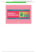 Newborn Nursing Care NCLEX-RN Fall Quiz (50 Questions) UPDATED 2020