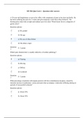 Kaplan University MN 502 Quiz Unit 2 – Question with Answers (Graded A).