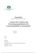 „Analyse der Ursachen und Vermeidungsmöglichkeiten für Lebensmittelabfälle in Deutschland“ 