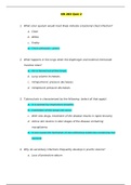 NR 283 Pathophysiology Quiz 2 / NR283 Quiz 2 (Latest): Chamberlain College of Nursing (Verified Answer download to score A)