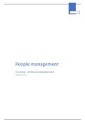 Summary People Management 2IBM