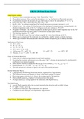 CHEM 120 Final Exam Review/ CHEM120 Final Exam Review ( 2020): Chamberlain College Of Nursing (Detail and Verified Answers, Already Graded A)