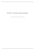 ECS1501 - Economics IA summary-notes-and-basics