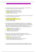 NR 305 HESI Review Questions with Answers / NR305 HESI Review Questions with Answers (Latest) - Chamberlain College of Nursing(Verified answers, download to score A) 