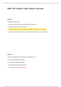 HIEU 201 Chapter 1 Quiz / HIEU201 Chapter 1 Quiz (2-Latest  Verified Versions): Liberty University| Already Reviewed five star document(Complete Answers- 100% Correct) HIEU 201 Chapter 1 Quiz- _ Answer