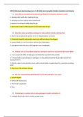 NR 508 Advanced pharmacology (Verified) Quiz 2 (Fall 2020) Latest Complete Solutions Questions and A