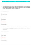 MATH 225N Week 1 Assignment ( 3 Different Versions) (Latest, 2020): Chamberlain College of Nursing | 100 % VERIFIED ANSWERS, GRADE A