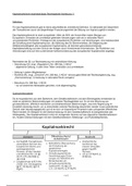 Kapitalmarktrecht -Einführung/Zusammenfassung