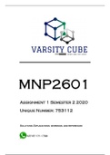 MNP2601 Assignment 1 Semester 2 2020