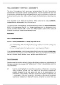 CAS1501 Portfolio 2020  - QUESTIONS & ANSWERS- ASSIGNMENT 9