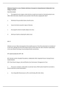 Milestone Chapter 26: Care of Patients with Burns (Concepts for Interprofessional Collaborative Care College Test Bank)