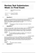 6640 Final Exam with true  answers
