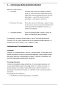 PFC103S Technology Education Study Notes Unit 1-3