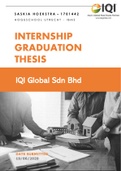 Internship Graduation Thesis/Dissertation (Hogeschool Utrecht/HU - IBM)