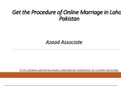There are any Difficulties the Online Marriage in Pakistan   