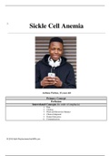 Sickle Cell Anemia Anthony Perkins, 15 yrs old