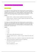 STAT 200 Week 5 Homework Problems / STAT200 Week 5 Homework Problems (V2): Questions & Answers (NEWEST, 2020)(LATEST answers, Download to score A)