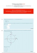 Analysis I und Lineare Algebra für Ingenieurwissenschaften DIGITALE PROBEKLAUSUR SS2020 inkl. Lösungen 