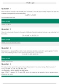 MATH 225N Week 4 Statistics Quiz/Math 225n Week 4 Quiz(Latest Version Graded A):Chamberlain math225nweek4