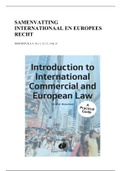 Internationaal Recht Hoofdstuk 8 t/m 15